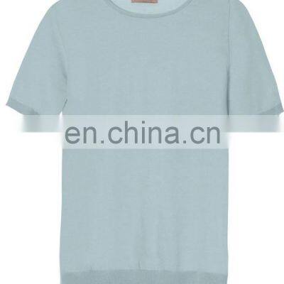 the New Fashion Cashmere T Shirt 100% Cashmere Crew Neck Jumper Sweater Women photo-5