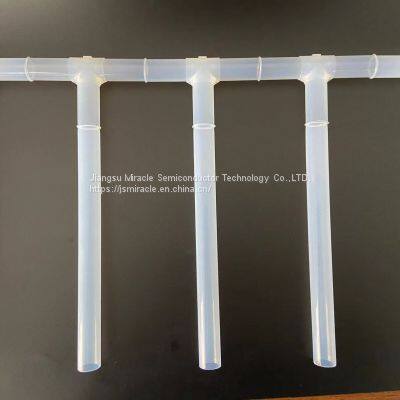 Customized Connection Tube PFA Fitting PFA Transparent Weld Tubing photo-2