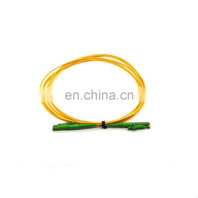 simplex single mode 9/125 G652D G657A fiber optic patch cord e2000 apc