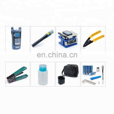 Ftth Fiber Optic Tool Kit With Power Meter Visual Fault Locator Fiber Cleaver Miller Cramper And FTTH Stripper photo-5