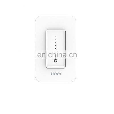 WiFi US standard smart switch remote control button switch touch dimming support smart life Alexa voice control