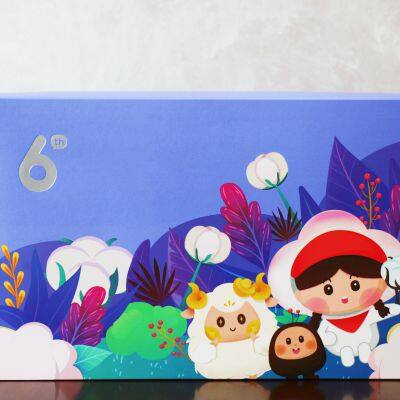 Printed Logo Custom Paper Box Packaging Gift Boxes Hand-made Gift Box photo-2