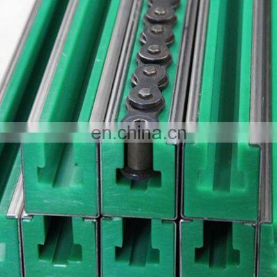 sliding door guide rail for large machine