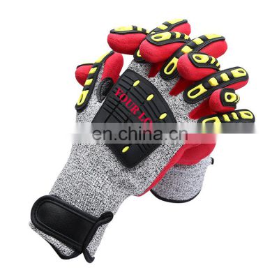 Schlaghandschuhe guantes anti impacto tpr guantes impact gloves