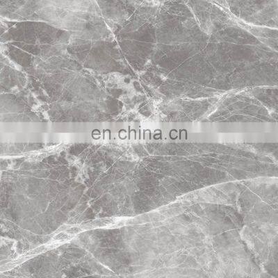 600x600 Glossy Porcelanato Wall Tiles Porcelain Floor Tiles Indoor 3D Ink Jet Porcelain Marble Floor Tiles With 4 Faces photo-2