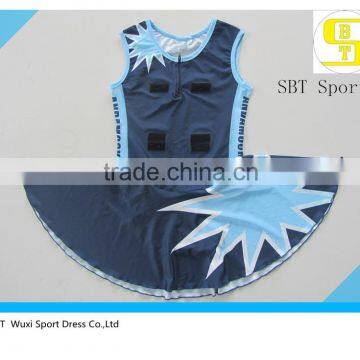 Custom New Style Sublimated Netball Dress With Underwear photo-6