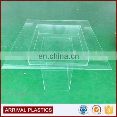 Clear Acrylic Dining Table Cake Coffee Table photo-3