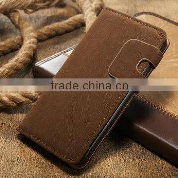2015 Wholesale New Product for Samsung Galaxy s6 Case ,retro Style Wallet Case for Galaxy S6,for Samsung Galaxy s6 Flip Case