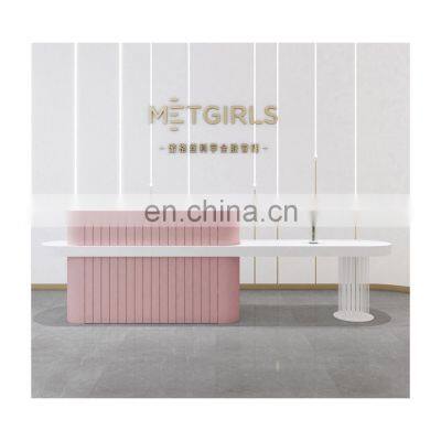 Cashier Counter Simple Modern Small Clothing Store Beauty Salon Bar Company Reception Desk