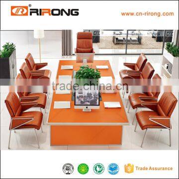 Luxury Leather Office Chair Conference Chair With Armrest photo-4