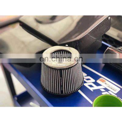 Real 100% Dry Carbon Fiber Cold Air Intake Quality Assurance High Efficiency Car Engine Replacement For AUDI TT EA888 GEN2