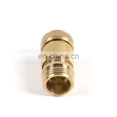 2021 Hot Sale 10% Discount OEM Service Provide 3/4 Inch BSP Thread Brass Garden Hose Quick Connector photo-5