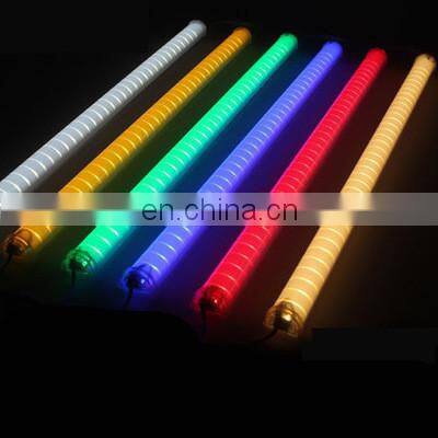 Aluminum Base 12V 24V DMX RGB Hurdle LED Guardrail Digital Tube