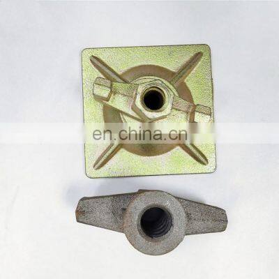 Types of Formwork Tie Rods Wing Nuts for Construction