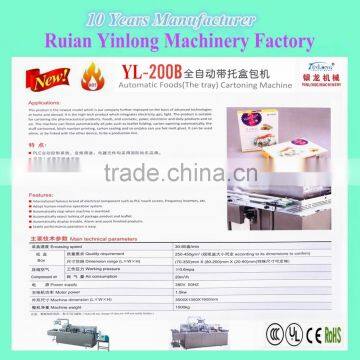 Automatic Foods(The tray) Cartoning Machine For Ampoule/Injection/Food