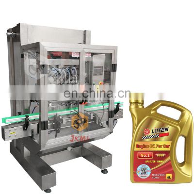 Easy To Operate Automatic Lube Lubricant Oil Filling And Capping Machine Engine Oil Bottle Filling Packing Machine