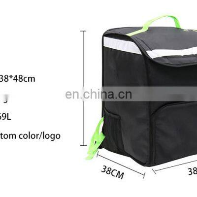 Rider Equipment Backpack Insulated Backpack Takeaway Box Freezer Backpack Fast Food Pizza Delivery Bag photo-4