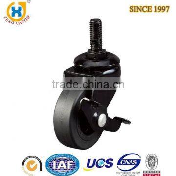 2-inch Light Duty Swivel small plastic casterswith Brake