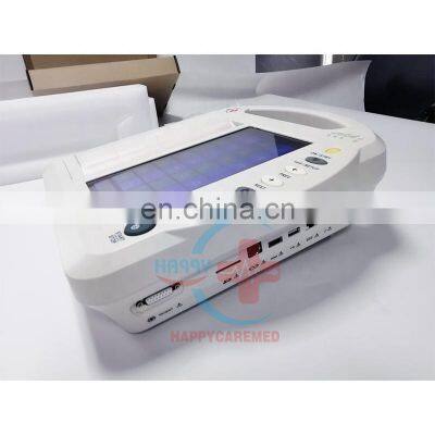 HC-H004 Portable Digital ECG Machine Hospital Device 10 Inch Touch Screen Electrocardiograph 12 Channel photo-2