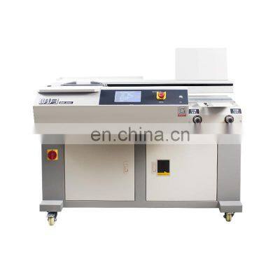 BM600SP industrial perfect binding glue machine hot melt automatic book binding machine 450 books/hour