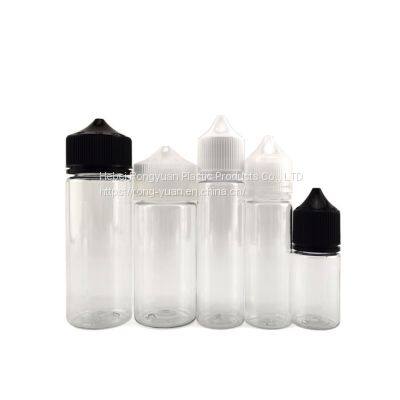 10ml 15ml 30ml 50ml 60ml 100ml 120ml Pet Plastic Squeeze Bottle/Clear Plastic Dropper Bottle /Clear Eliquid Plastic Bottles With Black Lid V3 E Liquid Bottle photo-5