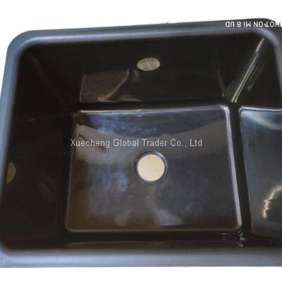 Lab Basin Made in China Low Cost PP Basin Middle Size Water Sink for Laboratory Table Use