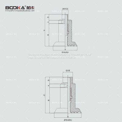 NBR Vaccum Suction Cup Vacuum Sucker Vacuum System Accessories With Connector and Spring Plungers photo-4