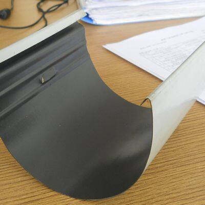 GI PPGI Aluminum Rain Gutter Roll Formor Making Machine photo-5