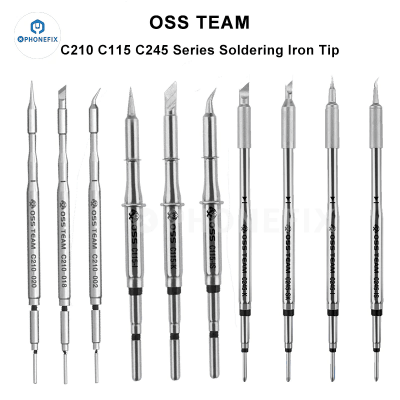 OSS C210 C245 C115 Soldering Iron Tips For T210/115/245 Handle