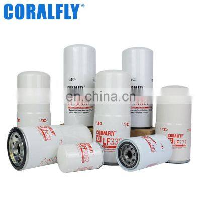 Coralfly Diesel Engine Oil Filter LF9001 LF3349 LF9009 LF670 LF654 LF16015 LF670 LF14000nn LF3000 for Filtros Fleetguard Filters