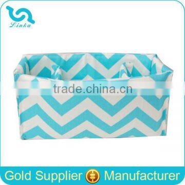 Aqua Blue Chevron Padded Foam Protective Dslr Camera Insert, Camera Insert Bag