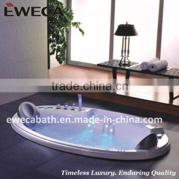 Indoor whirlpool bathtub