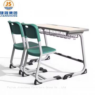 School Desk and Chair Set Detachable for Student Classroom Furniture photo-2