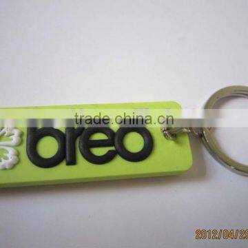2D Embossed PVC Keychain, Custom Soft PVC Keychain 3D Rubber Key Rings photo-4