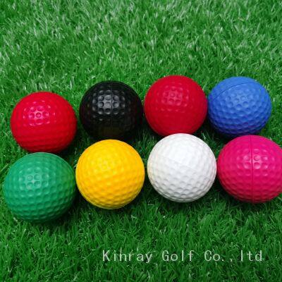 PU foam practice golf ball