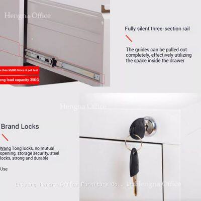 Rolling Metal Drawers HN-WG77 for Workshop & Garage, Heavy-Duty Steel, High Load Capacity With Reinforced Structure, China Factory Wholesale photo-5