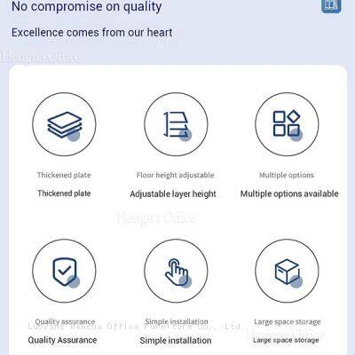 Antimicrobial Medical Library Shelving With Easy-Clean Powder Coating| Reinforced Steel Frames for Healthcare Clinics & Research Labs|white, KD Design photo-5
