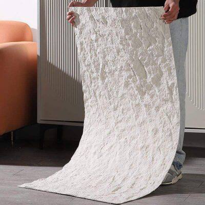 Modern Design Polyurethane Artificial Stone Panels Soft PU Indoor 3D Wall Panel for Home Dining Hotel Outdoor Applications
