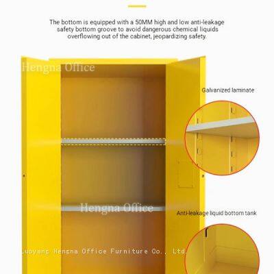 Safety Solvent Storage Cabinet Supplier in Southeast Asia |Cabinet HS-110G-D |Serving R&D Laboratories - JUNTUO