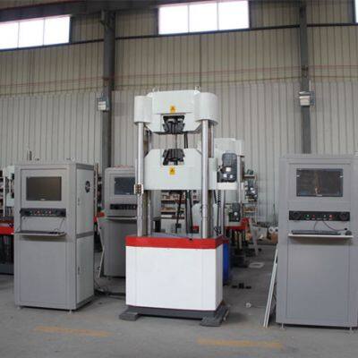 HST Computer-Controlled Steel Rebar Servo Hydraulic Universal Tensile Strength Testing Machine 300-2000kN Capacities 220V 1 Year photo-2