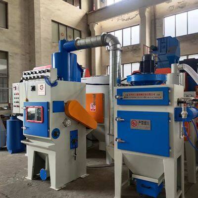 Compressed Air Suction Type Tracked Automatic Sandblasting Machine photo-5