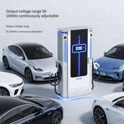 Chinese-character Style 200kw Nine-hole dc Fast Charger for New Energy Vehicles, Suitable for Both Home and Commercial Use, Compatible With Sedans, Equipped With Soc System, 5-meter Charging Gun Cable, Supporting qr Code Scanning, Card Swiping, Password i photo-2