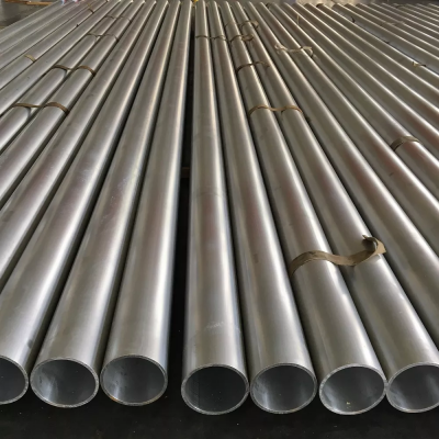 6061 6063 H112 Aluminum Curtain Pipe Extruded Aluminum Alloy Round Pipe photo-4