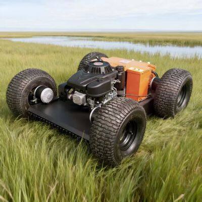 Vigorun Tech VTW550 Rechargeable Lawn Mower High-Speed 6KM/H Four-Stroke Engine Automatic Mower for Lawn & Garden photo-2