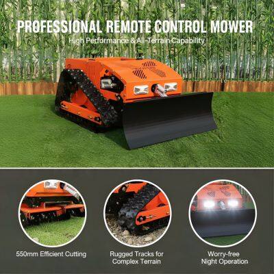 Vigorun Labor-Saving Lawn Mower Industrial 4-Stroke VTC550 New Model Remote Control Distance 200M