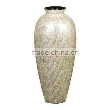 Best selling High quality natural mother of pearl inlay vase from Vietnam