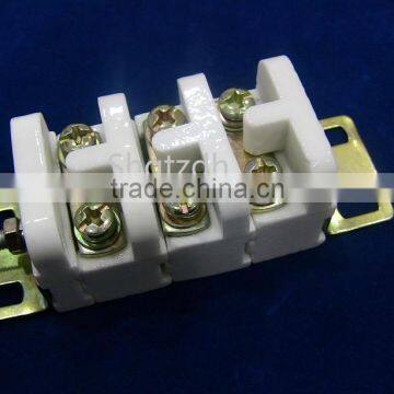 Electrical alimina ceramic wire connector