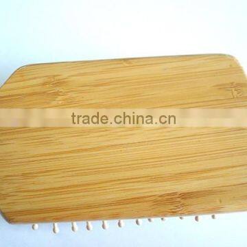 Eco-friendly Natural Bamboo Brush , Wood Pins Custom Paddle Brush photo-6