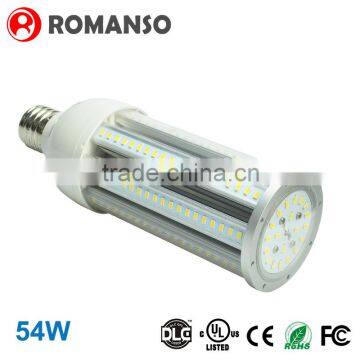 DLC UL IP65 waterproof high power e39 e40 54w led corn light