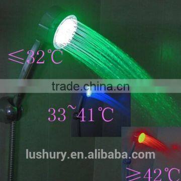 LED Temperature Shower Head